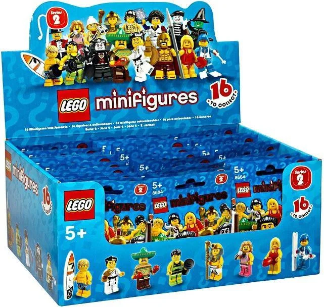Promoting spatial awareness LEGOLEGO Minifigures Series 2 (8684) (Case of 60)