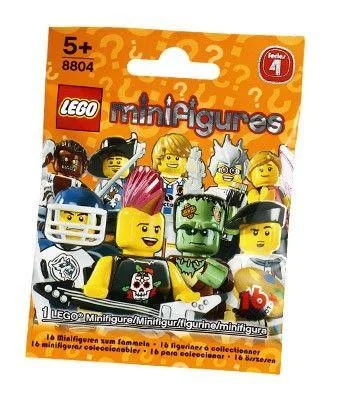 Environmentally friendly LEGO materialsLEGO Minifigures Series 4 (8804) (1 Blind Pack) Environmentally friendly LEGO materialsLEGO Minifigures Series 4 (8804) (1 Blind Pack)