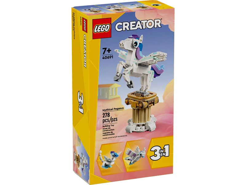 Intricate and intricate LEGO designsLEGO Creator Mythical Pegasus GWP (40691)