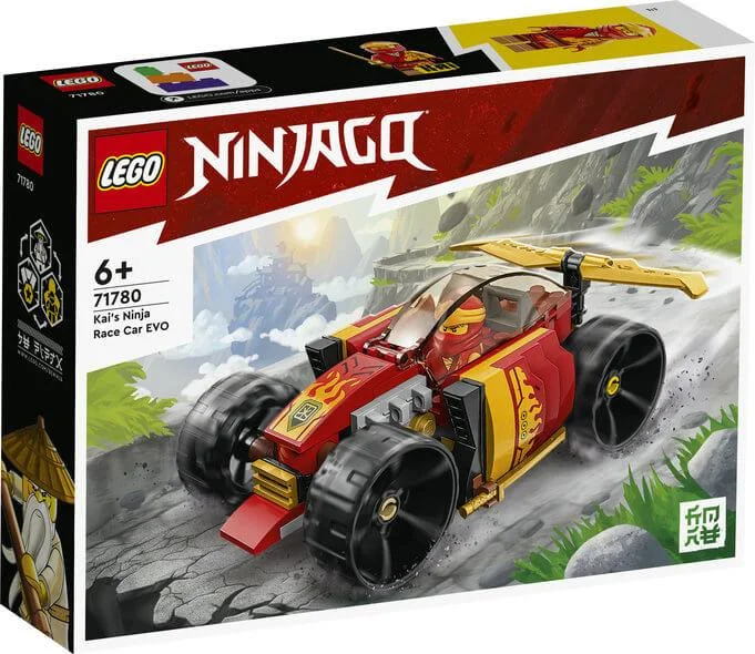 Stimulating and engaging LEGO playLego Ninjago 71780 Kai’s Ninja Race Car EVO