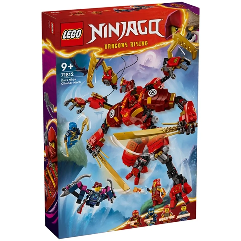 Promoting social skills LEGO playLEGO® NINJAGO® Kais Ninja Klatrerobot