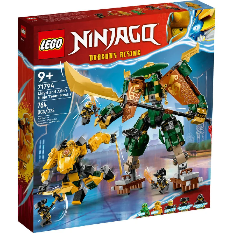 Promoting emotional regulation LEGOLEGO® NINJAGO® Lloyd and Arin’s Ninja Team Mechs 71794 Building Toy Set (764 Pieces) Promoting emotional regulation LEGOLEGO® NINJAGO® Lloyd and Arin’s Ninja Team Mechs 71794 Building Toy Set (764 Pieces)