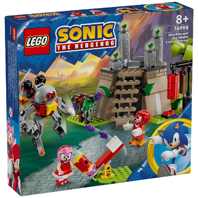 Reflecting popular cultures LEGO themesLEGO® Sonic Knuckles og Master Emerald-templet