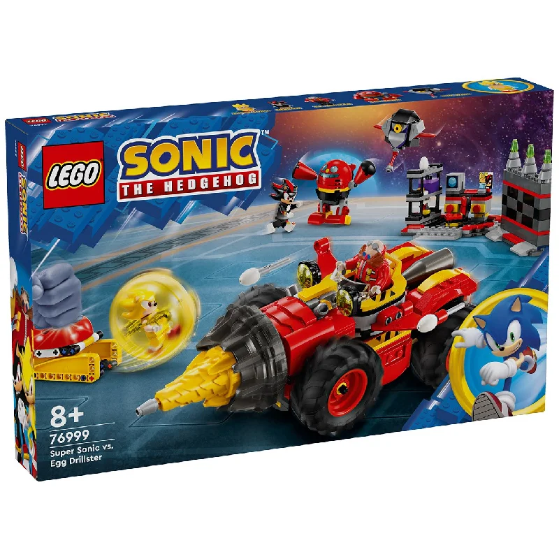 Enhancing cognitive development LEGOLEGO® Sonic Super Sonic mod Egg Drillster