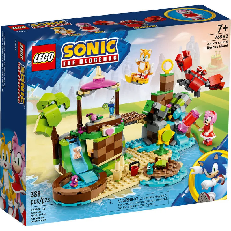 Environmentally friendly LEGO materialsLEGO® Sonic the Hedgehog™ Amy’s Animal Rescue Island 76992 Building Toy Set (388 Pieces) Environmentally friendly LEGO materialsLEGO® Sonic the Hedgehog™ Amy’s Animal Rescue Island 76992 Building Toy Set (388 Pieces)