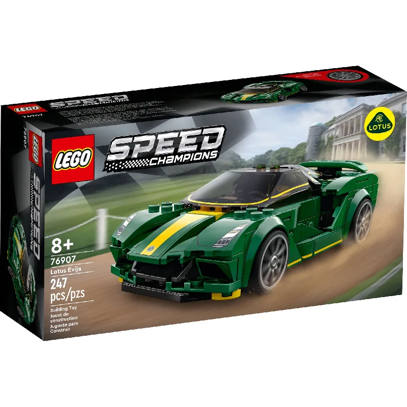 Offering endless possibilities LEGOLEGO Speed Champions Lotus Evija, 76907, Ages 8+, 247 Pieces Offering endless possibilities LEGOLEGO Speed Champions Lotus Evija, 76907, Ages 8+, 247 Pieces
