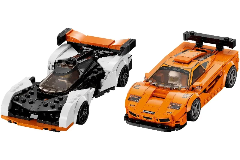 Seamlessly fitting LEGO connectionsLEGO Speed Champions McLaren Solus GT & McLaren F1 LM Seamlessly fitting LEGO connectionsLEGO Speed Champions McLaren Solus GT & McLaren F1 LM