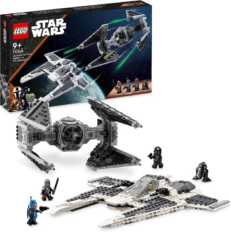 Offering interactive play LEGOLego Star Wars 75348 Fang Fighter vs Tie Interceptor