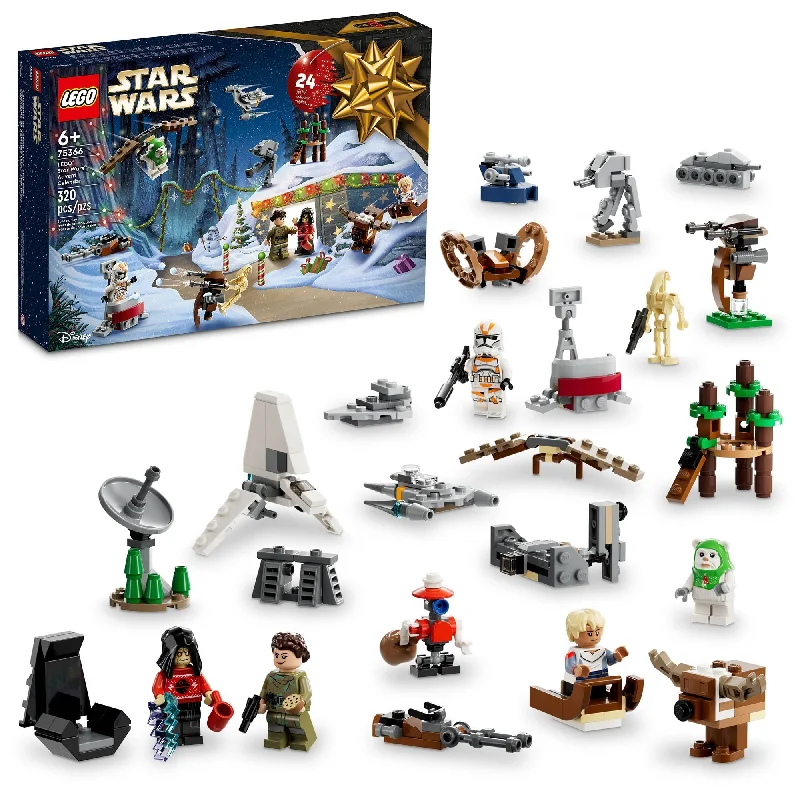 Enhancing problem-solving skills LEGOLEGO Star Wars Advent Calendar 2023, 75366, Ages 6+, 320 Pieces