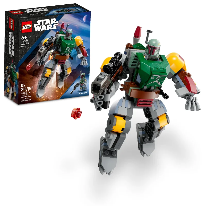 Perfect for both kids and adults LEGOLEGO Star Wars Boba Fett Mech, 75369, Ages 6+, 155 Pieces Perfect for both kids and adults LEGOLEGO Star Wars Boba Fett Mech, 75369, Ages 6+, 155 Pieces