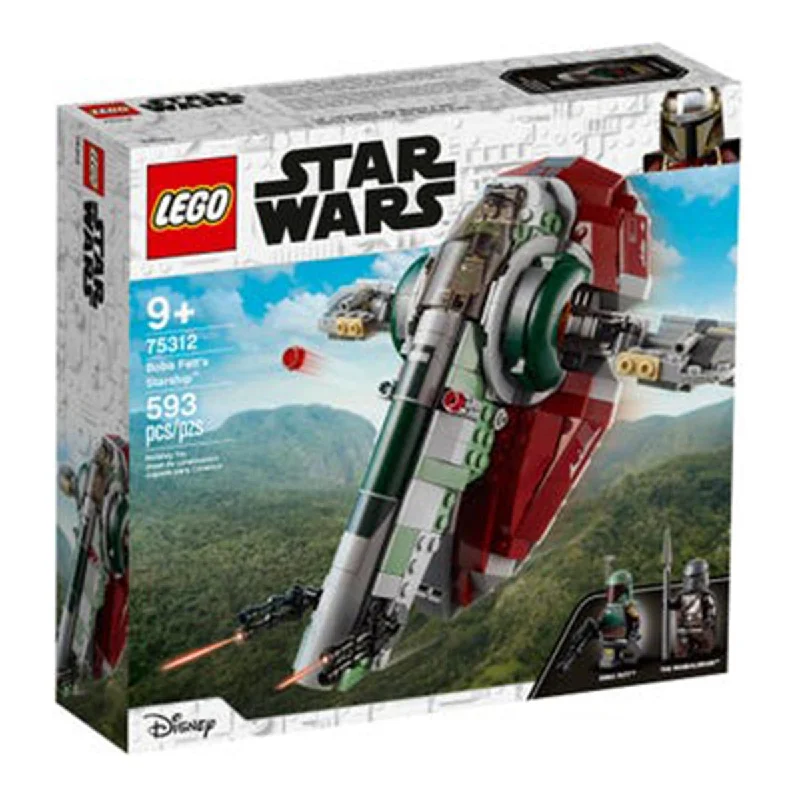 Offering interactive play LEGOLEGO Star Wars Boba Fett's Starship, 75312, Ages 9+, 593 Pieces Offering interactive play LEGOLEGO Star Wars Boba Fett's Starship, 75312, Ages 9+, 593 Pieces