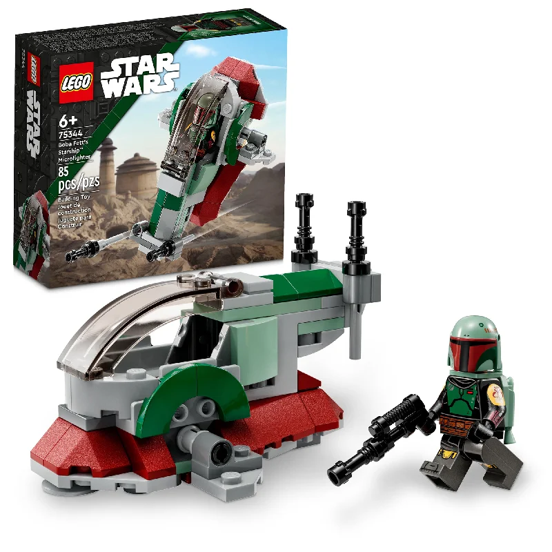 Imagination-sparking LEGO setsLEGO Star Wars Boba Fett's Starship Microfighter, 75344, Ages 6+, 85 Pieces Imagination-sparking LEGO setsLEGO Star Wars Boba Fett's Starship Microfighter, 75344, Ages 6+, 85 Pieces