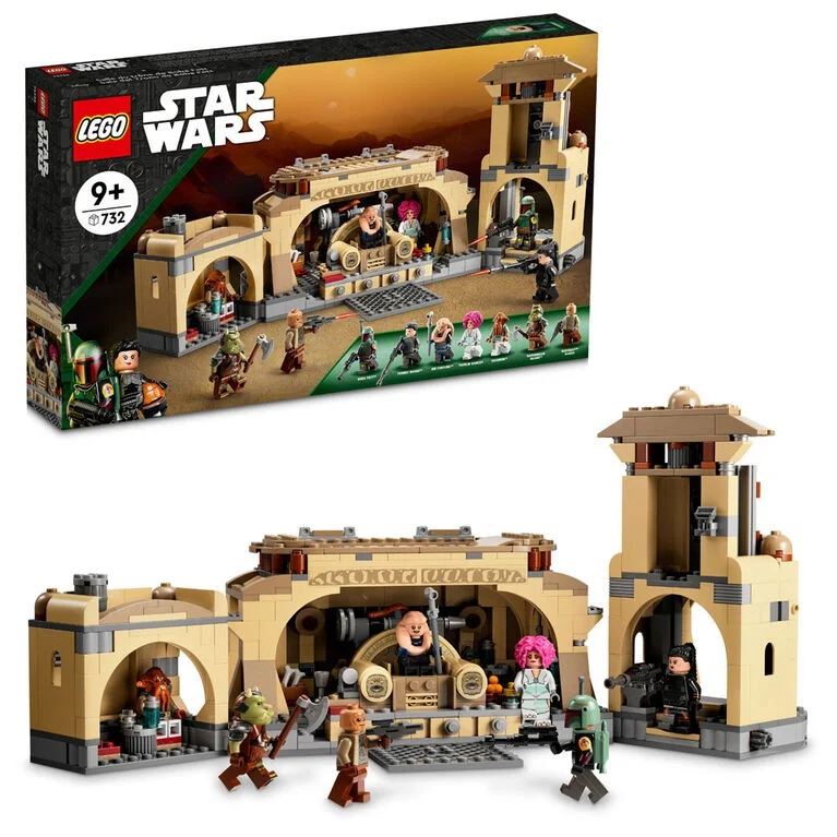 Customizable and personalized LEGO optionsLEGO Star Wars Boba Fett's Throne Room, 75326, Ages 9+, 732 Pieces Customizable and personalized LEGO optionsLEGO Star Wars Boba Fett's Throne Room, 75326, Ages 9+, 732 Pieces