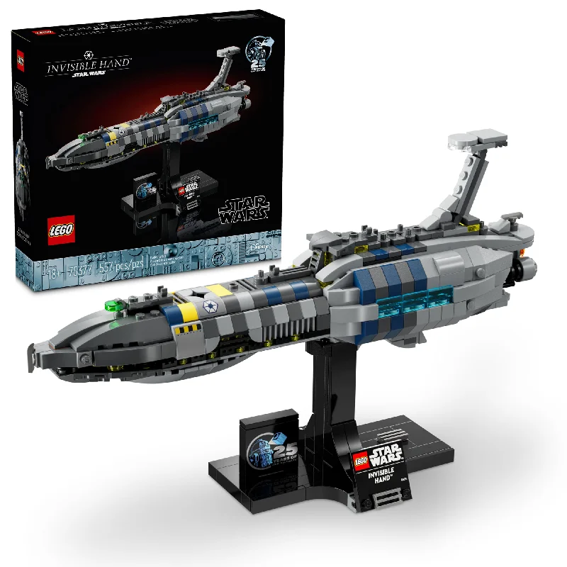 Promoting spatial awareness LEGOLEGO Star Wars Invisible Hand, 75377, Ages 18+, 557 Pieces Promoting spatial awareness LEGOLEGO Star Wars Invisible Hand, 75377, Ages 18+, 557 Pieces
