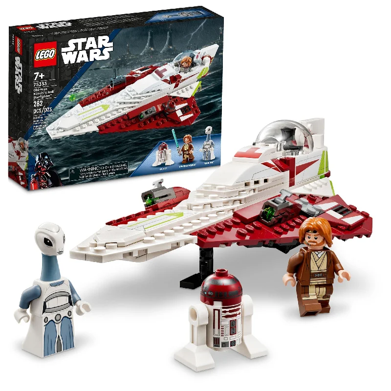 Intricately designed LEGOLEGO Star Wars Obi-Wan Kenobi’s Jedi Starfighter, 75333, Ages 7+, 282 Pieces Intricately designed LEGOLEGO Star Wars Obi-Wan Kenobi’s Jedi Starfighter, 75333, Ages 7+, 282 Pieces