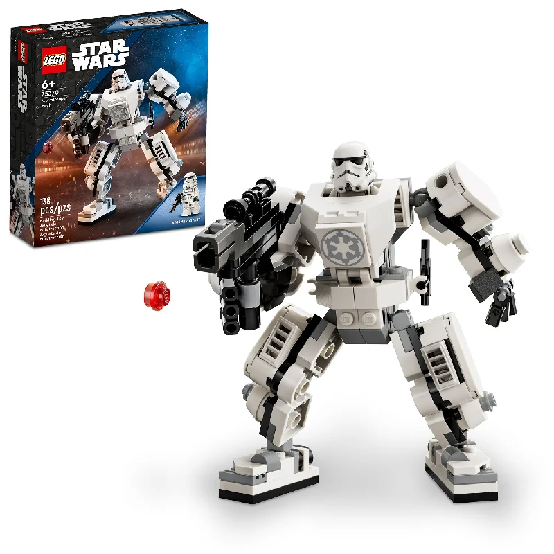 Reflecting diverse hobbies LEGO setsLEGO Star Wars Stormtrooper Mech, 75370, Ages 6+, 138 Pieces Reflecting diverse hobbies LEGO setsLEGO Star Wars Stormtrooper Mech, 75370, Ages 6+, 138 Pieces