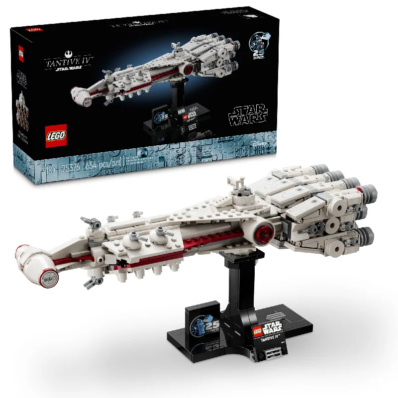 Universally loved LEGO toysLEGO Star Wars Tantive IV, 75376, Ages 18+, 654 Pieces