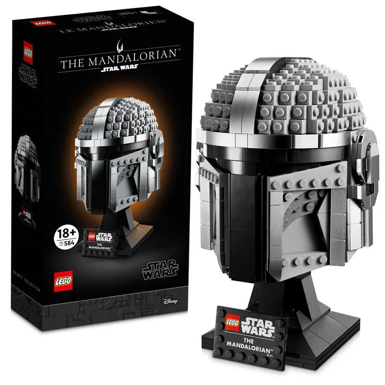 Promoting spatial awareness LEGOLEGO Star Wars The Mandalorian Helmet, 75328, Ages 18+, 584 Pieces Promoting spatial awareness LEGOLEGO Star Wars The Mandalorian Helmet, 75328, Ages 18+, 584 Pieces