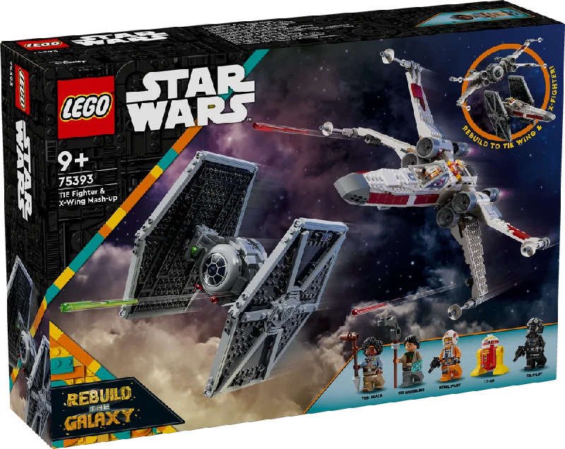 Facilitating collaborative play LEGOLEGO Star Wars TIE Fighter & X-Wing Mash-up 75393 Facilitating collaborative play LEGOLEGO Star Wars TIE Fighter & X-Wing Mash-up 75393