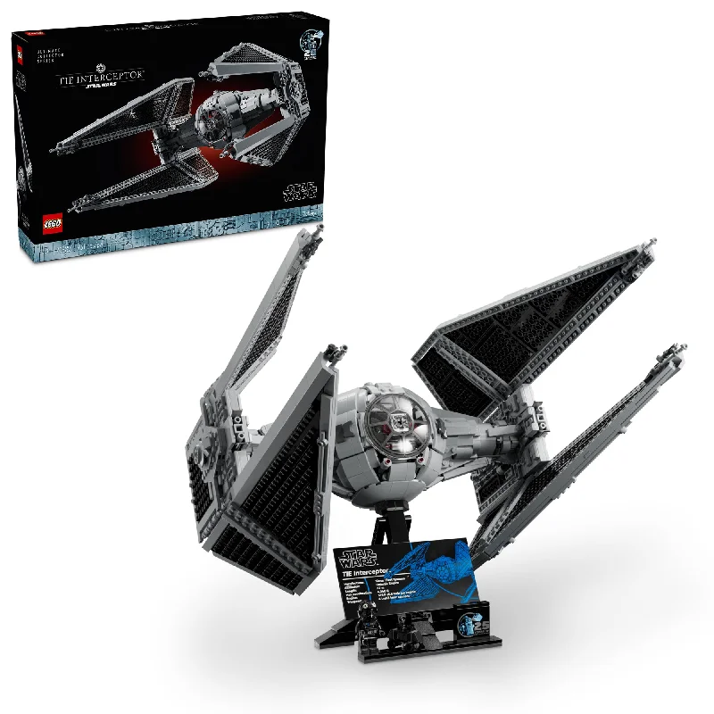 Offering educational value LEGOLEGO Star Wars TIE Interceptor, 75382, Ages 18+, 1931 Pieces Offering educational value LEGOLEGO Star Wars TIE Interceptor, 75382, Ages 18+, 1931 Pieces