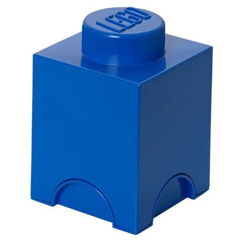 Environmentally friendly LEGO materialsLEGO® Storage 1-Stud Brick Bright Blue Storage Container Environmentally friendly LEGO materialsLEGO® Storage 1-Stud Brick Bright Blue Storage Container
