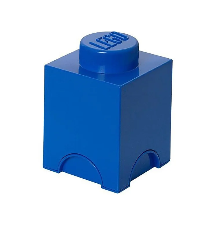 Adorable and charming LEGO charactersLEGO Storage Brick 1, Bright Blue