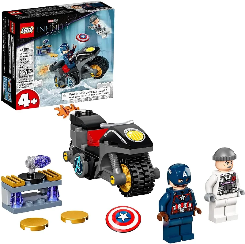 Encouraging hand-eye coordination LEGOLEGO Super Heroes 76189 Captain America and Hydra Face-Off 49 Piece Building Kit Encouraging hand-eye coordination LEGOLEGO Super Heroes 76189 Captain America and Hydra Face-Off 49 Piece Building Kit