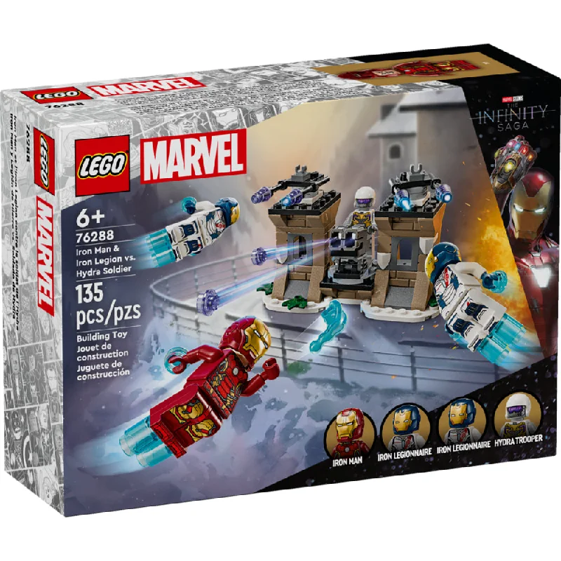 Inspiring problem-solving LEGO challengesLEGO® Super Heroes: Iron Man Y Legión De Hierro Vs. Soldado De Hydra Inspiring problem-solving LEGO challengesLEGO® Super Heroes: Iron Man Y Legión De Hierro Vs. Soldado De Hydra