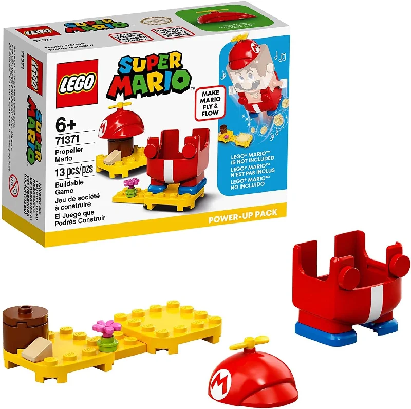 Offering endless possibilities LEGOLEGO Super Mario 71371 | 13 Piece Propeller Mario Power-Up Pack