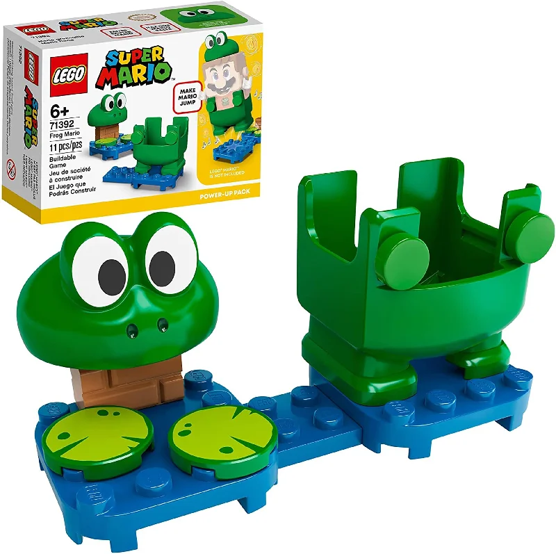 Facilitating collaborative play LEGOLEGO Super Mario 71392 Frog Mario Power-Up Pack 11 Piece Building Kit Facilitating collaborative play LEGOLEGO Super Mario 71392 Frog Mario Power-Up Pack 11 Piece Building Kit