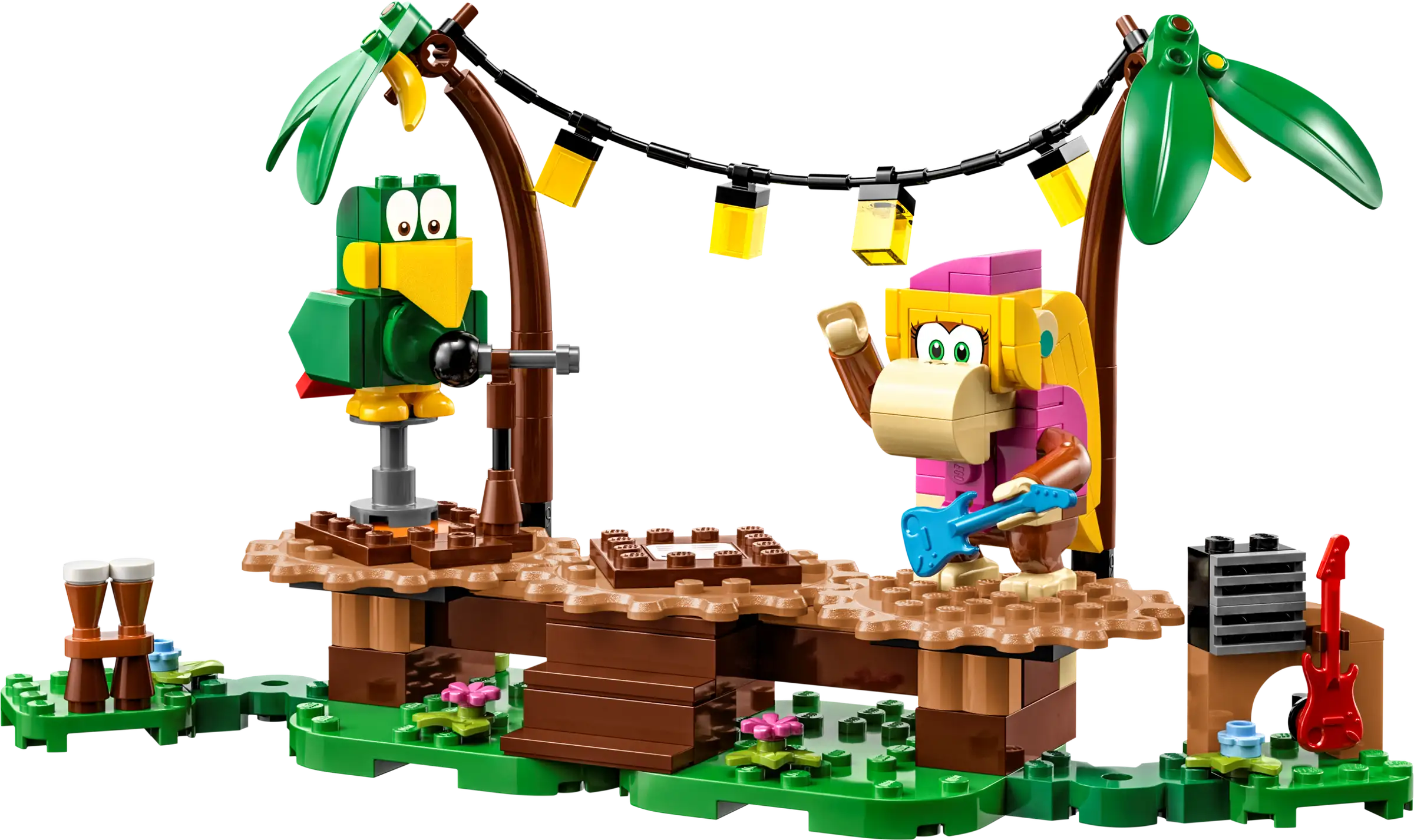 Captivating and enchanting LEGO worldsLEGO SUPER MARIO 71421 Dixie Kong's Jungle Jam Expansion Set Captivating and enchanting LEGO worldsLEGO SUPER MARIO 71421 Dixie Kong's Jungle Jam Expansion Set