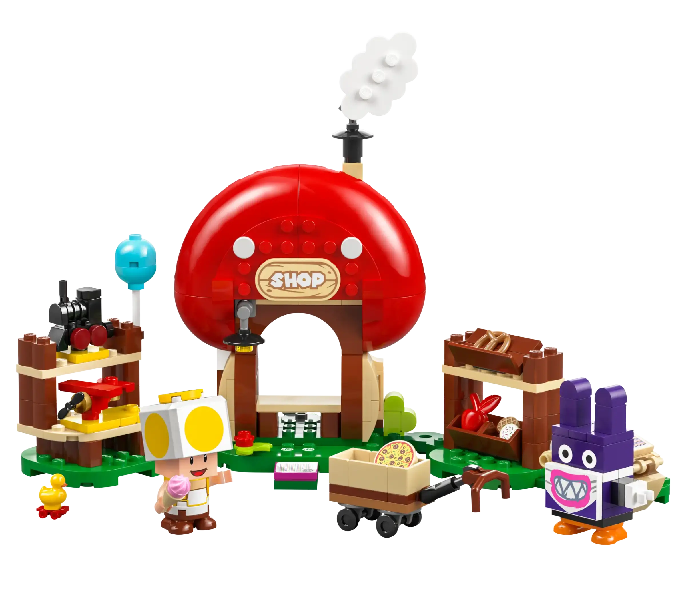 Highly adaptable LEGO creationsLEGO SUPER MARIO 71429 Nabbit at Toad's Shop Expansion Set Highly adaptable LEGO creationsLEGO SUPER MARIO 71429 Nabbit at Toad's Shop Expansion Set