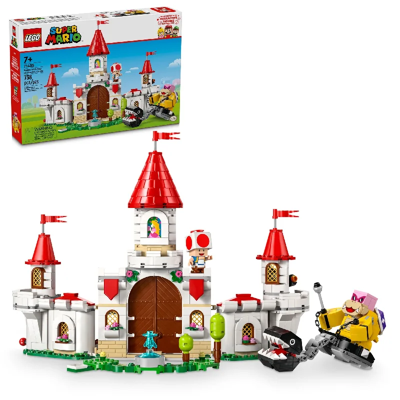 Endlessly customizable LEGO setsLEGO Super Mario Battle with Roy at Peach's Castle, 71435, Ages 7+, 738 Pieces Endlessly customizable LEGO setsLEGO Super Mario Battle with Roy at Peach's Castle, 71435, Ages 7+, 738 Pieces
