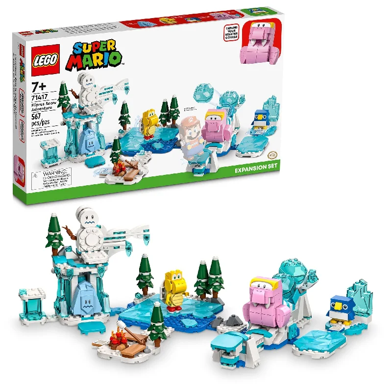 Promoting fine art skills LEGO modelsLEGO Super Mario Fliprus Snow Adventure Expansion Set, 71417, Ages 7+, 567 Pieces Promoting fine art skills LEGO modelsLEGO Super Mario Fliprus Snow Adventure Expansion Set, 71417, Ages 7+, 567 Pieces