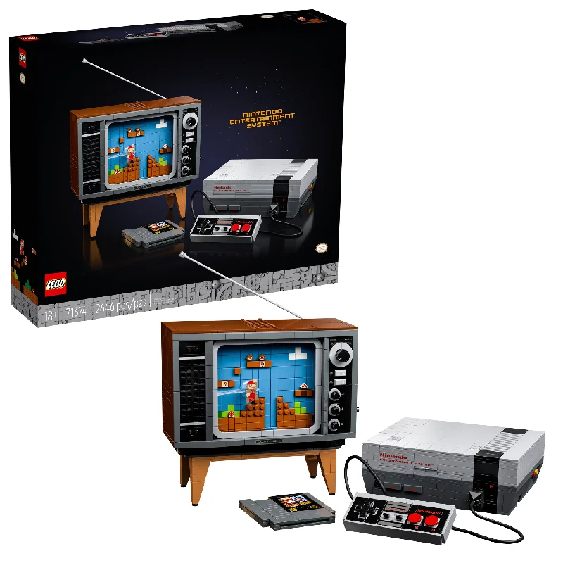 Enhancing problem-solving skills LEGOLEGO Super Mario Nintendo Entertainment System, 71374, Ages 18+, 2646 Pieces Enhancing problem-solving skills LEGOLEGO Super Mario Nintendo Entertainment System, 71374, Ages 18+, 2646 Pieces