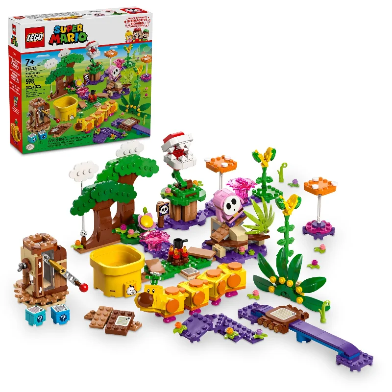 Iconic and recognizable LEGO charactersLEGO Super Mario Soda Jungle Maker Set, 71434, Ages 7+, 598 Pieces Iconic and recognizable LEGO charactersLEGO Super Mario Soda Jungle Maker Set, 71434, Ages 7+, 598 Pieces