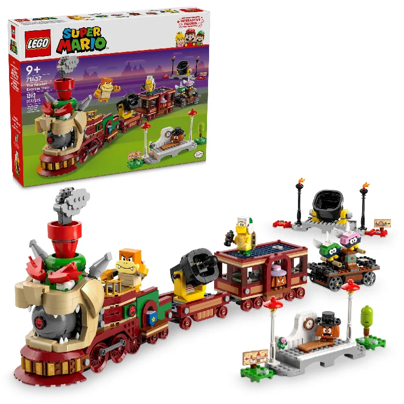 Encouraging resourcefulness LEGOLEGO Super Mario The Bowser Express Train, 71437, Ages 9+, 1392 Pieces Encouraging resourcefulness LEGOLEGO Super Mario The Bowser Express Train, 71437, Ages 9+, 1392 Pieces