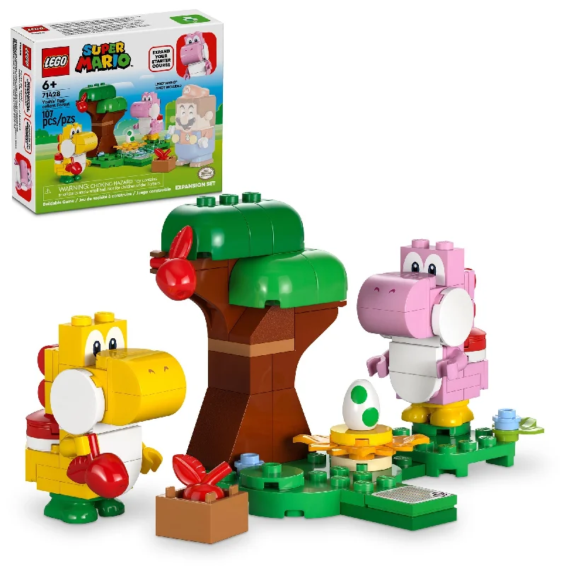 Age-appropriate LEGO toysLEGO Super Mario Yoshis' Egg-cellent Forest Expansion Set, 71428, Ages 6+, 107 Pieces Age-appropriate LEGO toysLEGO Super Mario Yoshis' Egg-cellent Forest Expansion Set, 71428, Ages 6+, 107 Pieces