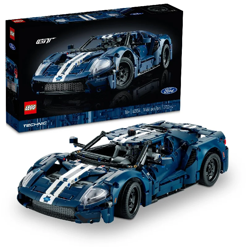 Reflecting diverse hobbies LEGO setsLEGO Technic 2022 Ford GT, 42154, Ages 18+, 1466 Pieces Reflecting diverse hobbies LEGO setsLEGO Technic 2022 Ford GT, 42154, Ages 18+, 1466 Pieces