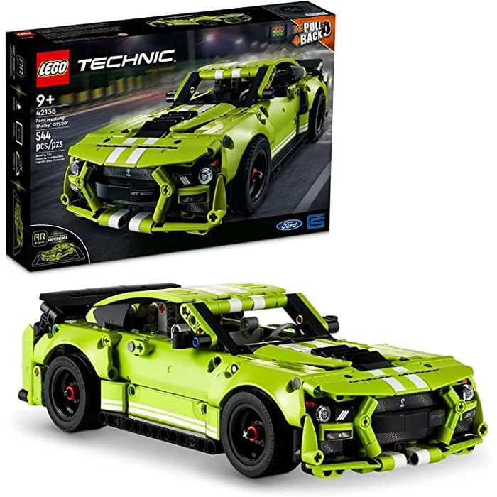 Thematically rich LEGO setsLego Technic Ford Mustang Shelby GT500 Model Building Kit (544 Pieces) (42138) Thematically rich LEGO setsLego Technic Ford Mustang Shelby GT500 Model Building Kit (544 Pieces) (42138)