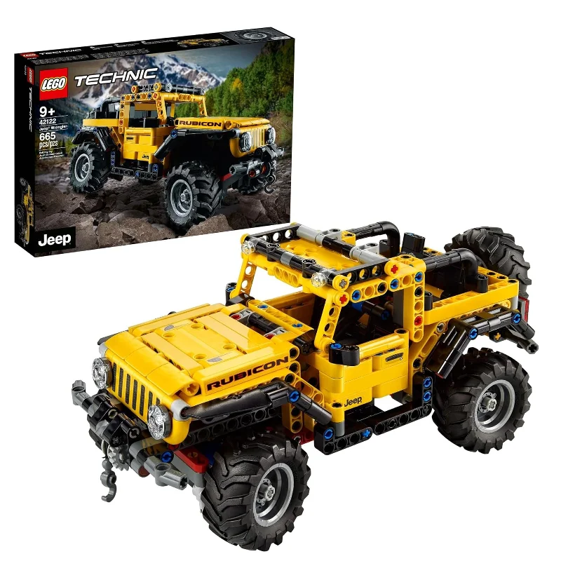 Promoting critical thinking LEGO challengesLEGO Technic Jeep Wrangler 4x4 [42122]