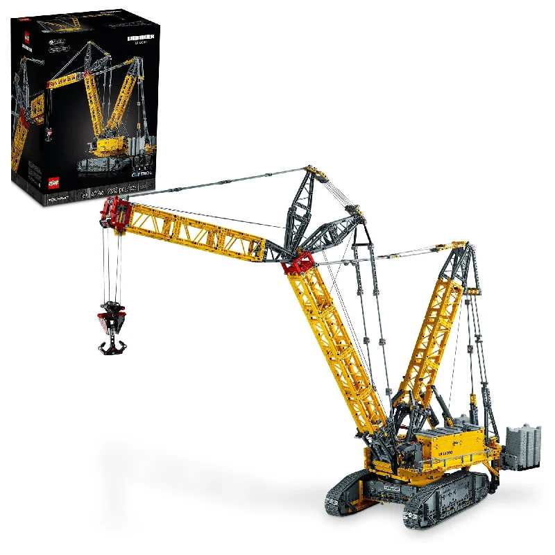 Age-appropriate LEGO toysLEGO Technic Liebherr Crawler Crane LR 13000, 42146, Ages 18+, 2883 Pieces