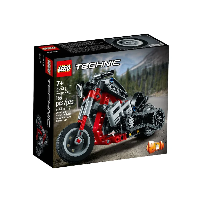 Encouraging social interaction LEGOLEGO Technic Motorcycle, 42132, Ages 7+, 163 Pieces Encouraging social interaction LEGOLEGO Technic Motorcycle, 42132, Ages 7+, 163 Pieces