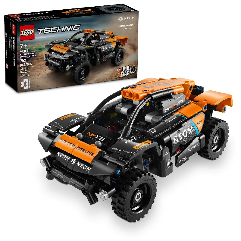 Encouraging imaginative storytelling LEGOLEGO Technic NEOM McLaren Extreme E Race Car, 42166, Ages 7+, 252 Pieces Encouraging imaginative storytelling LEGOLEGO Technic NEOM McLaren Extreme E Race Car, 42166, Ages 7+, 252 Pieces