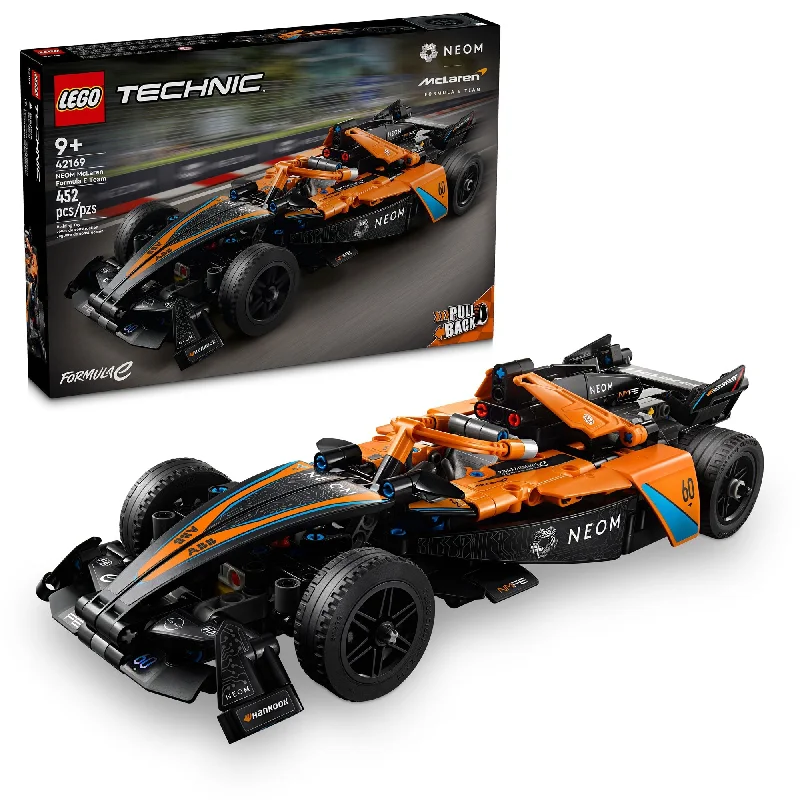 Intricate and intricate LEGO designsLEGO Technic NEOM McLaren Formula E Race Car, 42169, Ages 9+, 452 Pieces Intricate and intricate LEGO designsLEGO Technic NEOM McLaren Formula E Race Car, 42169, Ages 9+, 452 Pieces