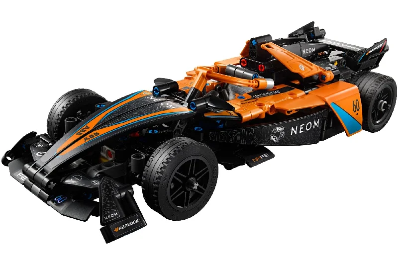 Beautifully crafted LEGO sculpturesLEGO Technic NEOM McLaren Formula E Race Car