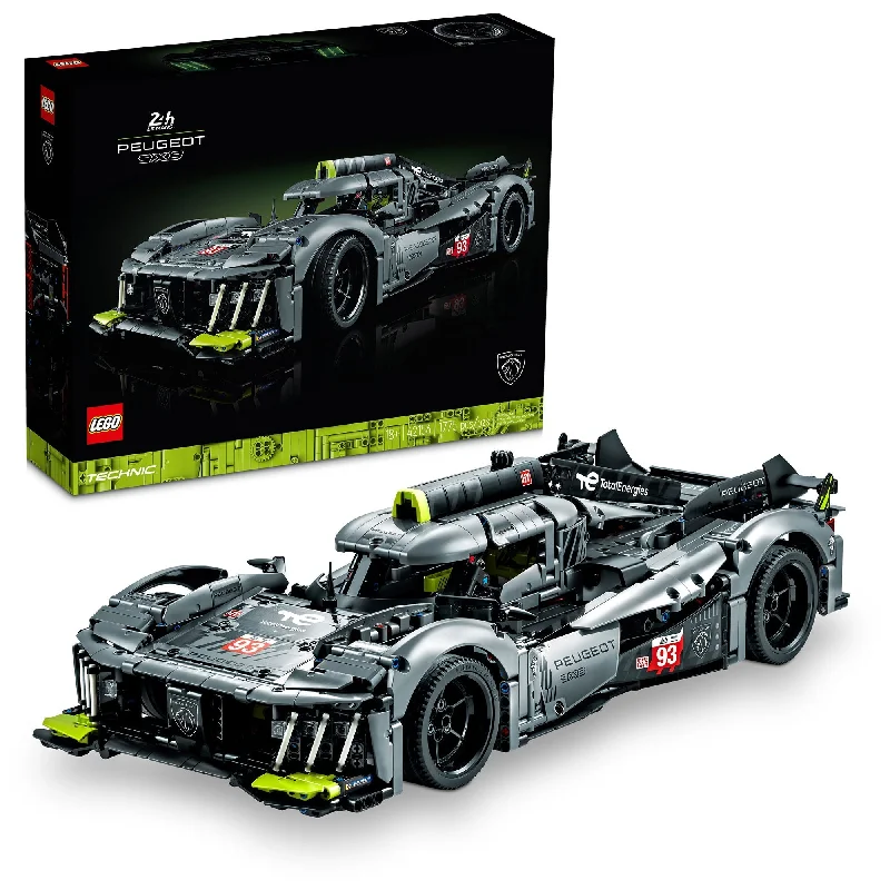 Creatively inspiring LEGOLEGO Technic PEUGEOT 9X8 24H Le Mans Hybrid Hypercar, 42156, Ages 18+, 1775 Pieces Creatively inspiring LEGOLEGO Technic PEUGEOT 9X8 24H Le Mans Hybrid Hypercar, 42156, Ages 18+, 1775 Pieces