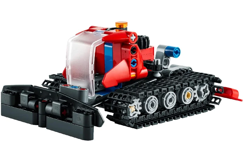 Finely detailed LEGO structuresLEGO Technic Snow Groomer