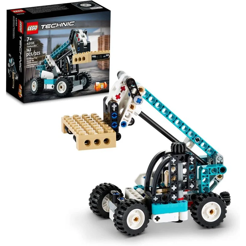Precisely scaled LEGO miniaturesLEGO Technic Telehandler Construction Blocks Set (42133) - TM Precisely scaled LEGO miniaturesLEGO Technic Telehandler Construction Blocks Set (42133) - TM