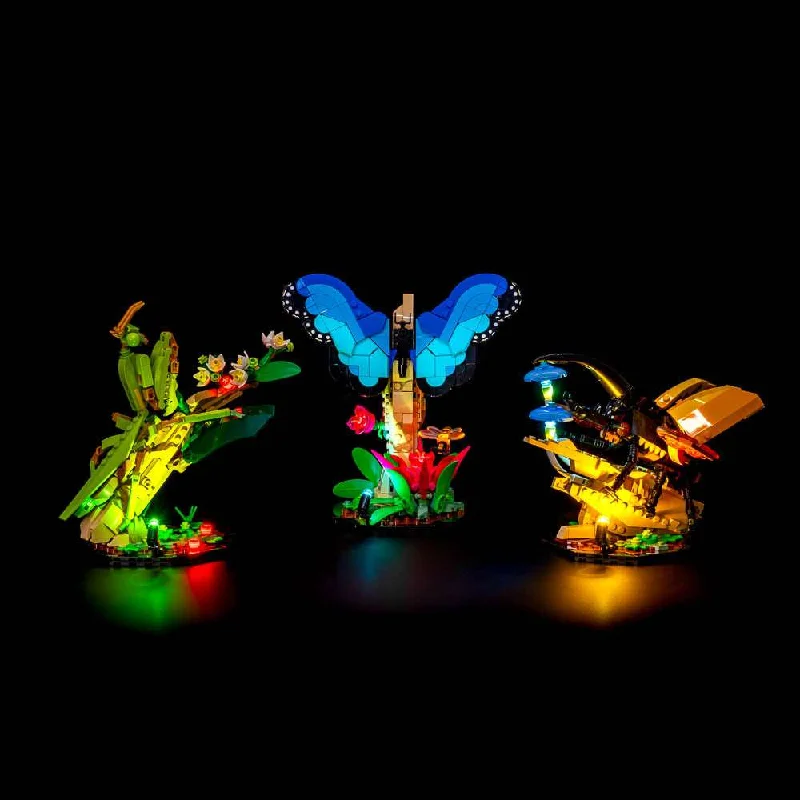 Iconic and recognizable LEGO charactersLEGO The Insect Collection #21342 Light Kit